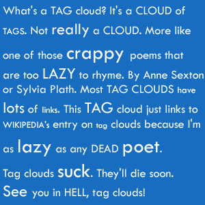 David Gianatasio's Tag Cloud